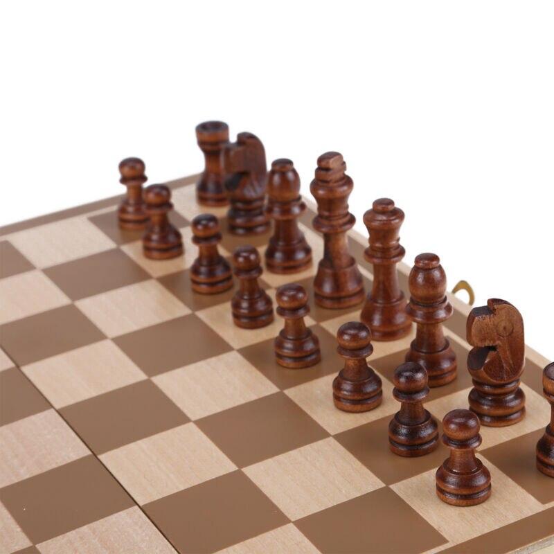 Foldable Wooden Chess Set – 32 Pieces | Travel Edition