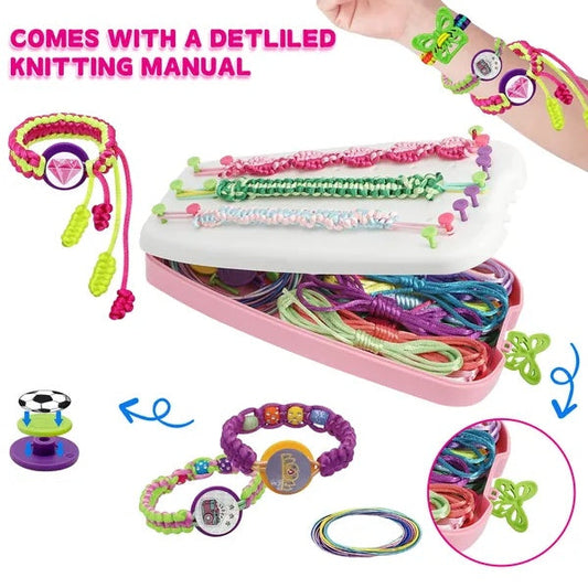 Friendship Bracelet Making Kit – DIY Craft Set for Girls 8–12